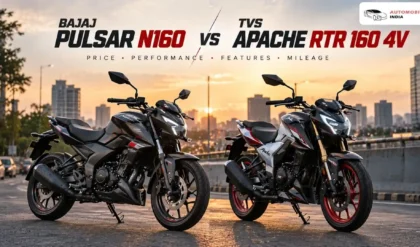 Pulsar N160 vs Apache RTR 160 4V