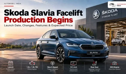 Skoda Slavia Facelift
