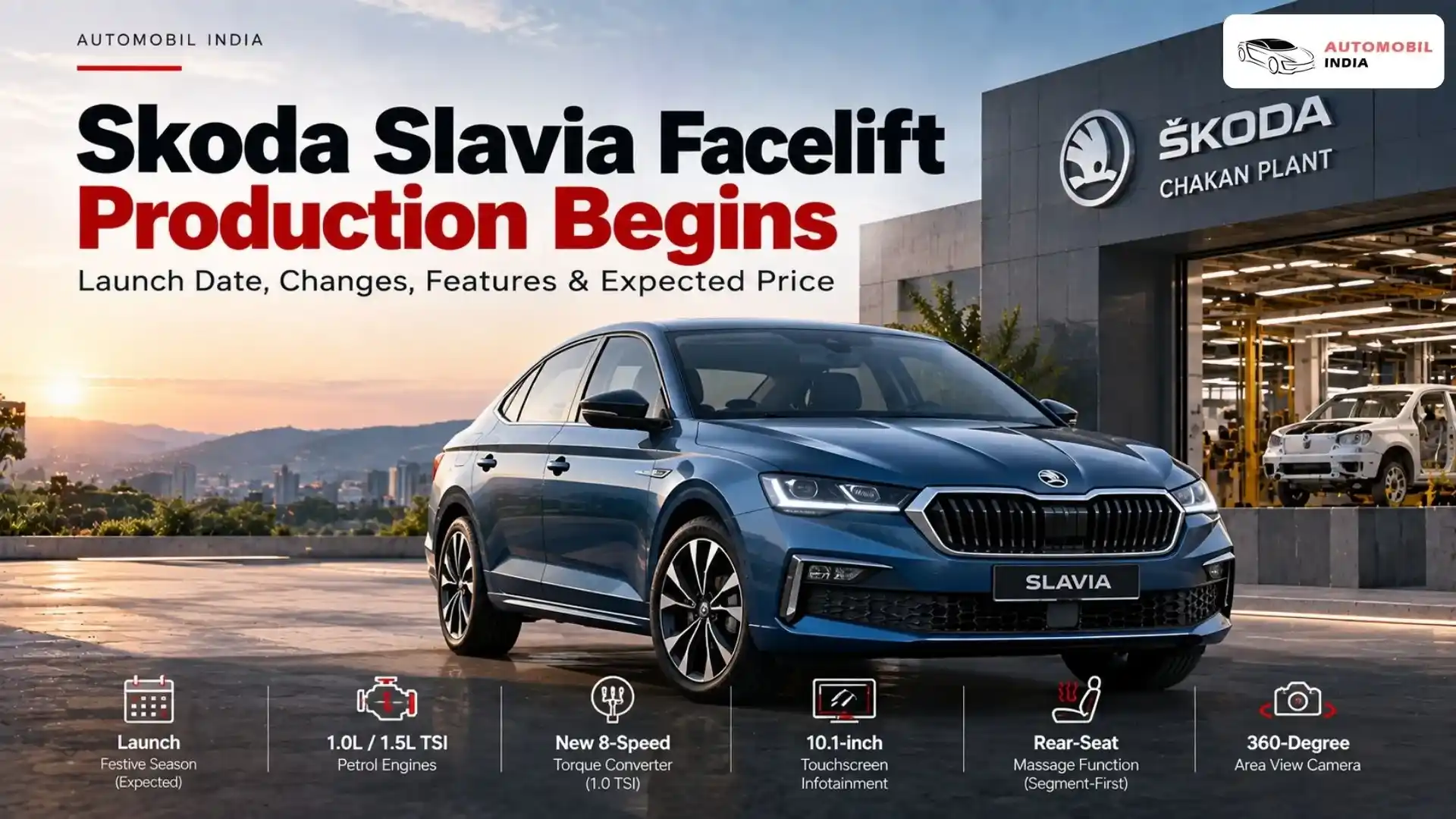 Skoda Slavia Facelift