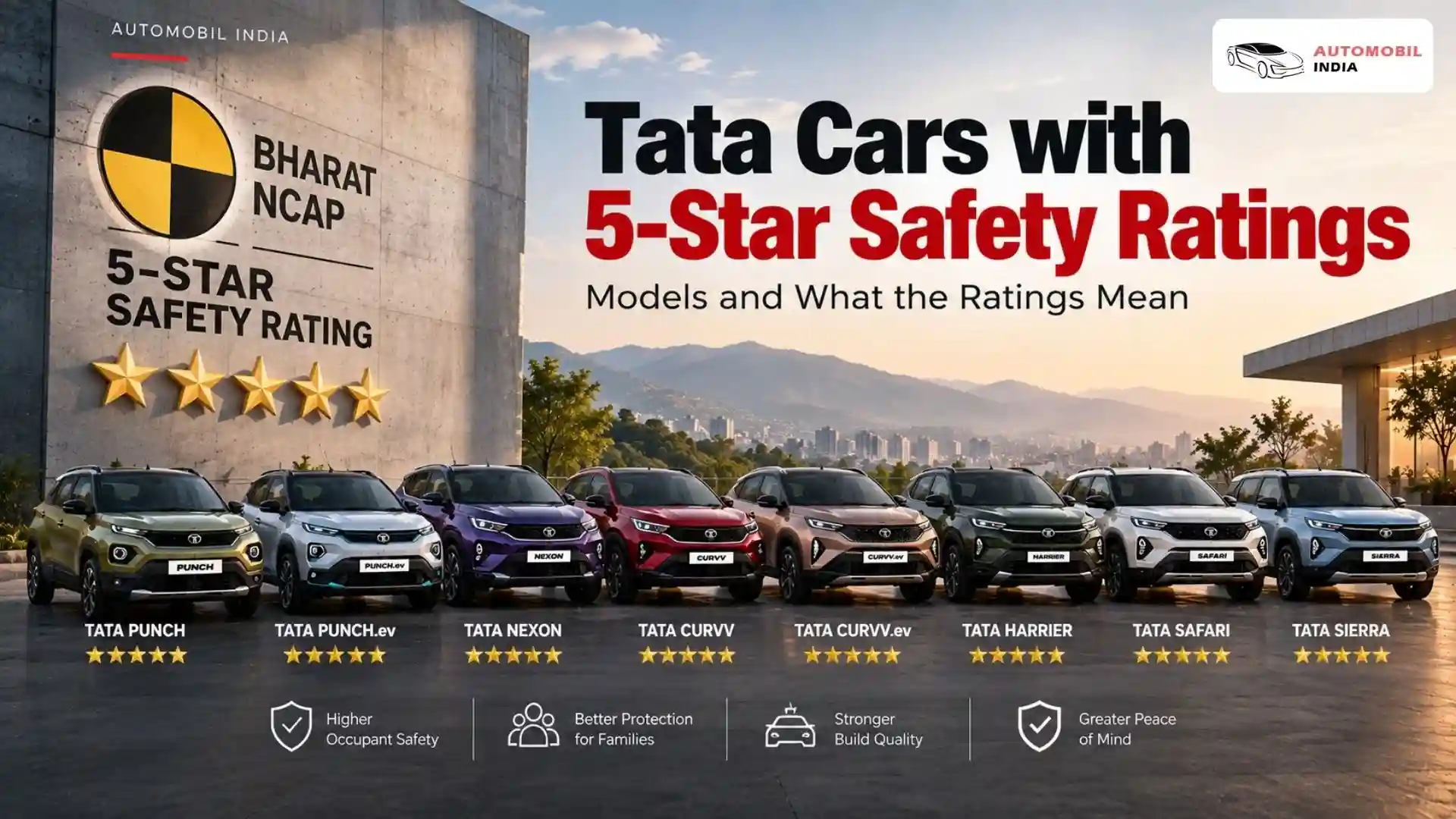 Tata 5 star rating cars