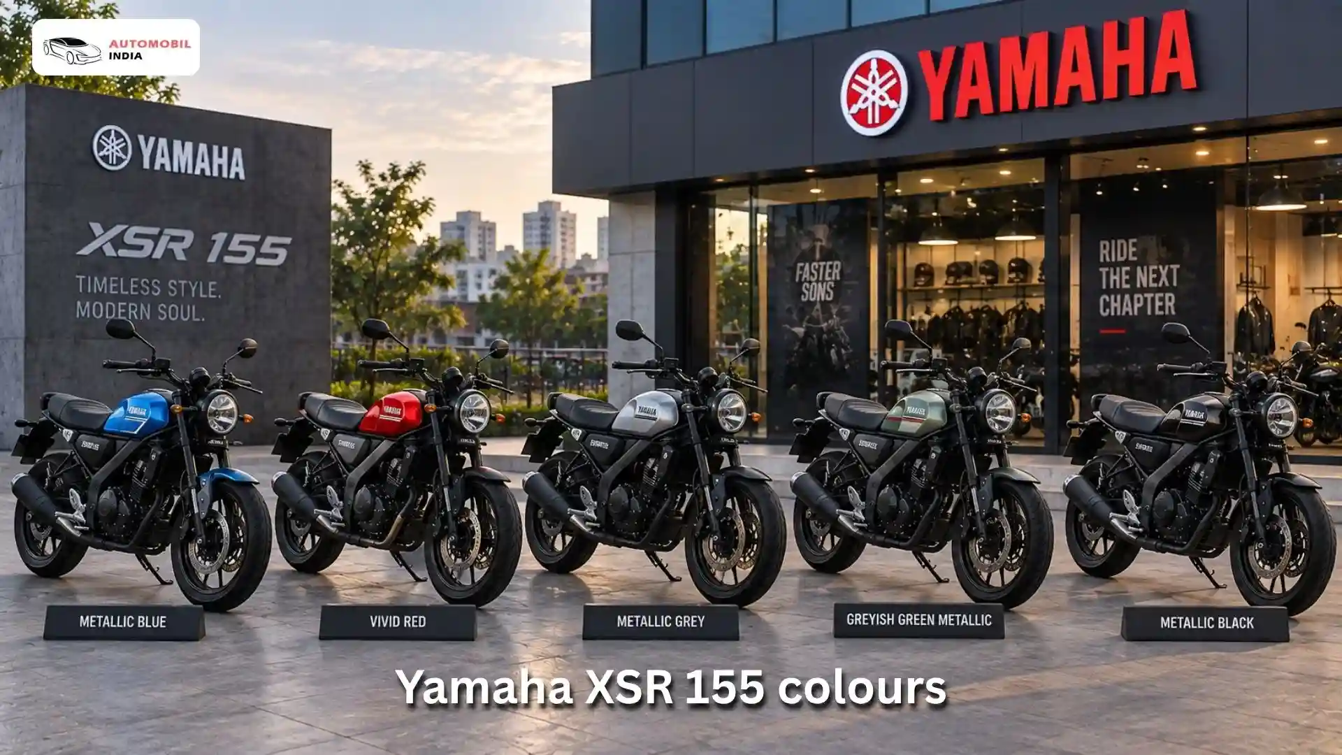 Yamaha XSR 155 colours