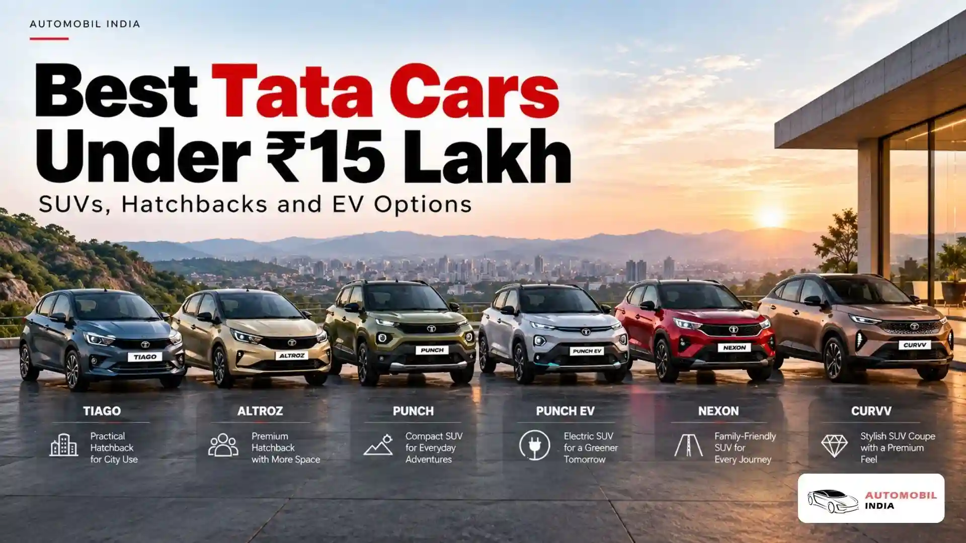 best Tata car under 15 lakhs