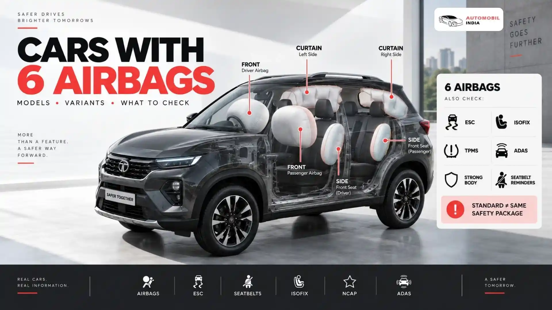 cars with 6 airbags