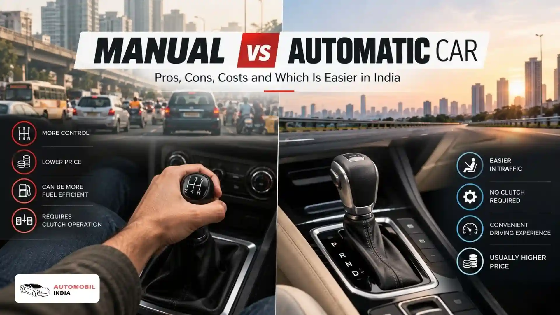 manual vs automatic car