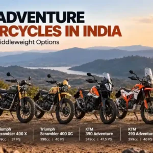 middleweight adventure motorcycles India