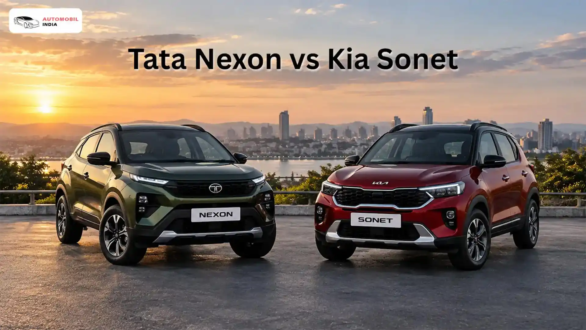 Tata Nexon vs Kia Sonet