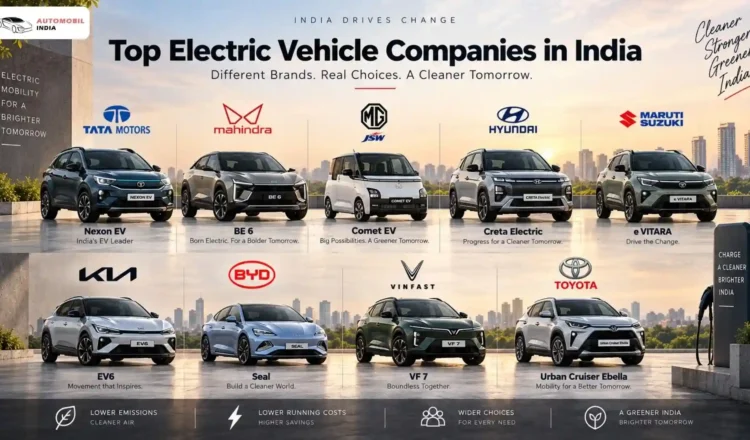 Top EV Companies in India 2026