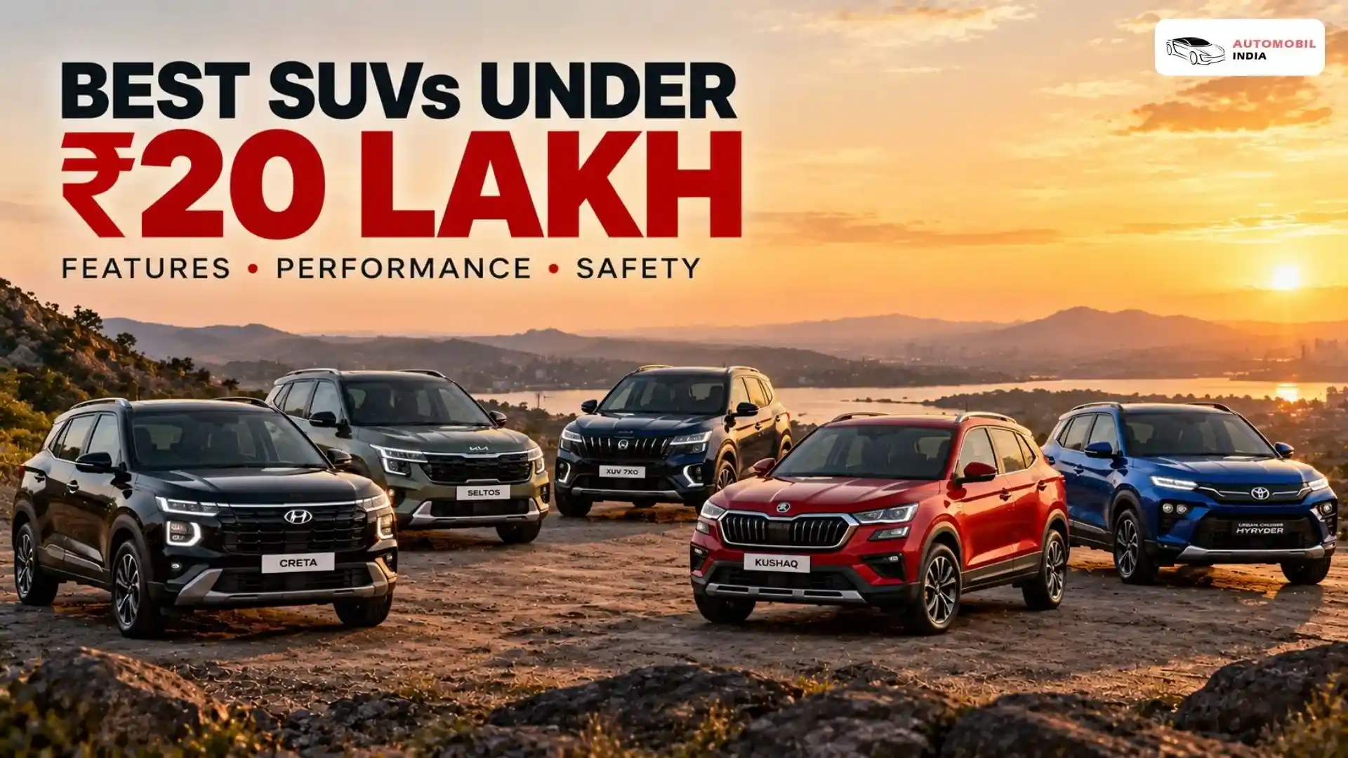 Best SUVs Under ₹20 Lakh