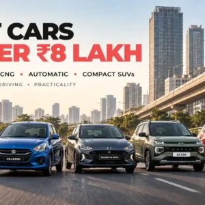 best cars under 8 lakh